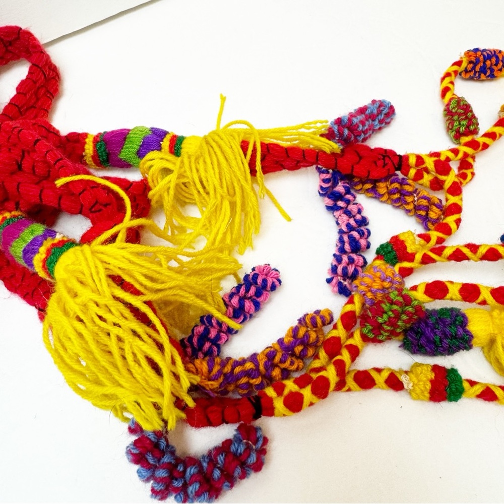 Vintage | Nepal Turkmen Tassel Belt - image 4